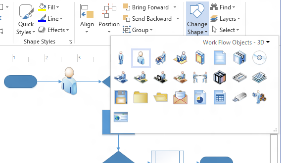 Change shape Change shape